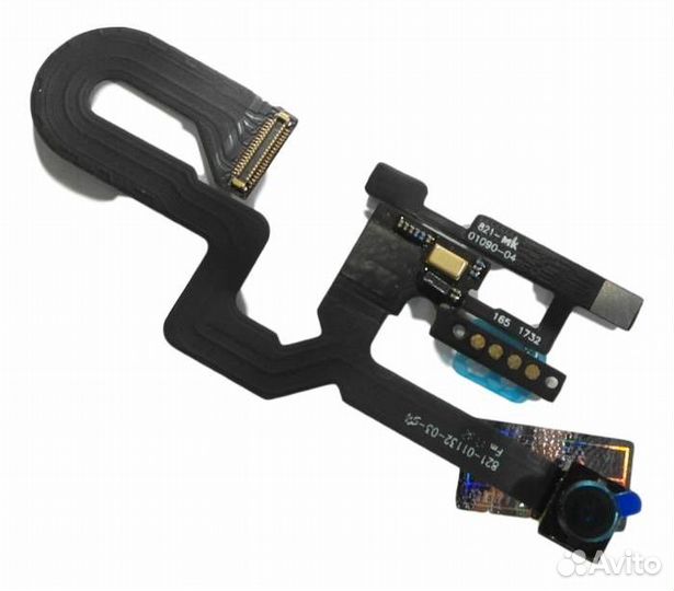 Шлейф iPhone 8 Plus + фронтальная камера + микрофо