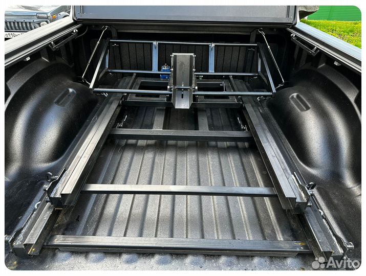 Автоматический прицеп для перевозки мотоциклов