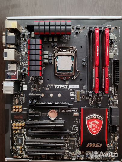 Комплект i5 4670k / msi z97 gaming3 / 16 gb ddr3