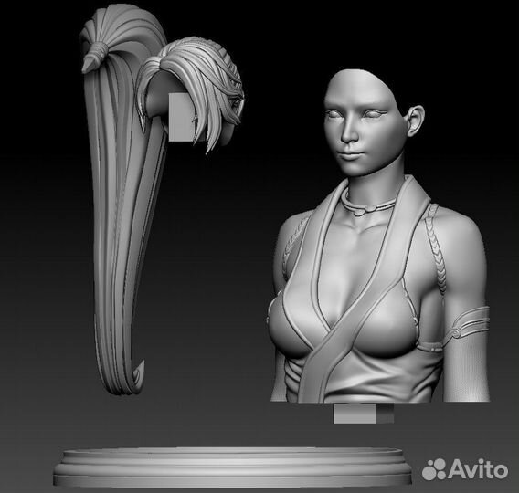 3д моделирование персонажей,барельефов и портретов