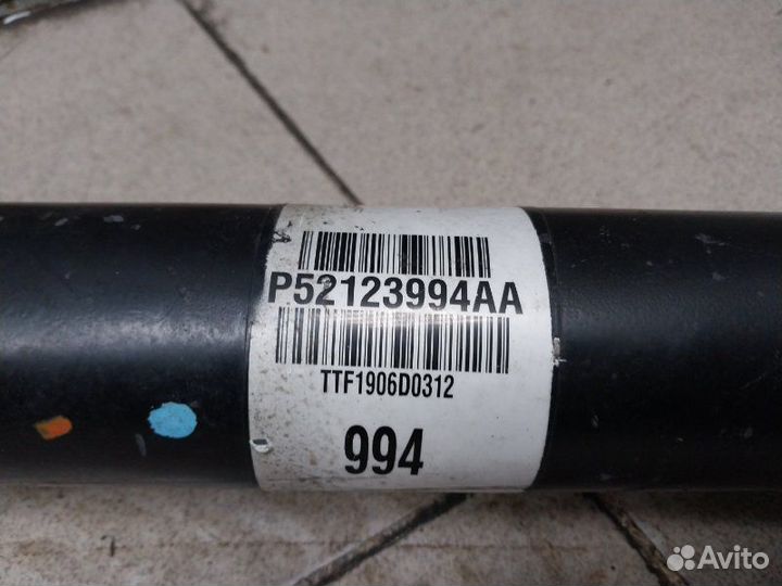 Карданный вал Jeep Grand Cherokee WK2 3.0 2018