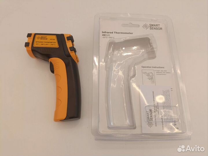 Термометры 2 в 1, пирометры от -50 до +800 С