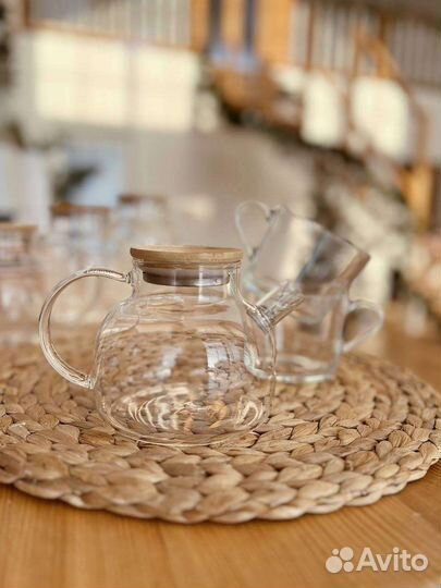 Чайник стеклянный заварочный 