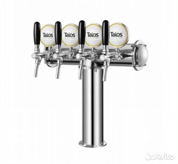 Пивная башня и краны пегас дуо