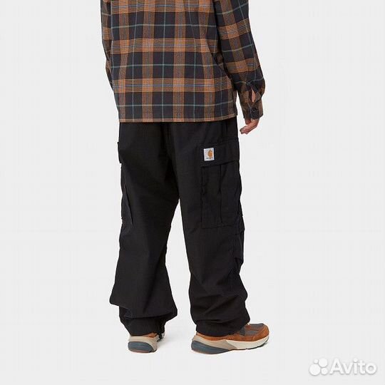 Брюки Carhartt Jet Cargo Pant Black Rinsed Оригина