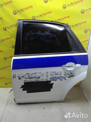 Дверь боковая задняя левая Ford Focus 2 седан