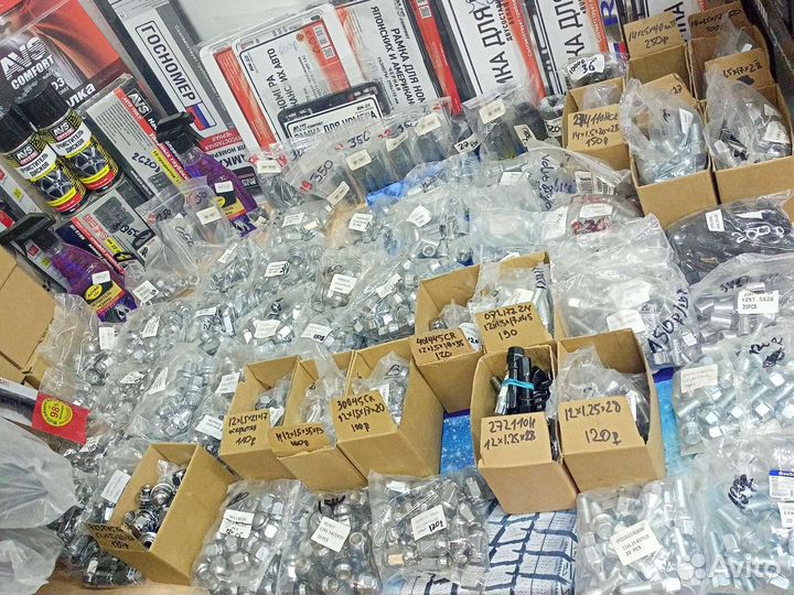 Болты колесные м12х1.25х17х45