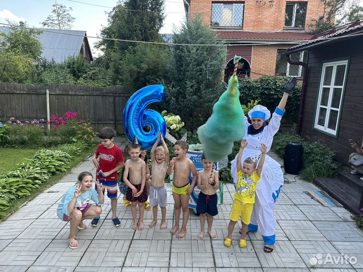 Сахарная вата на праздник