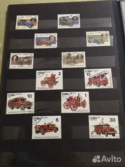 Альбом с почтовыми марками эпохи СССР