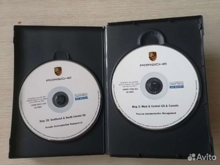 DVD Навигация Porsche Communication Managemen