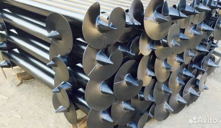 Винтовые сваи под ключ Фундамент на винтовых сваях