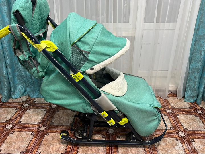 Санки коляска nika