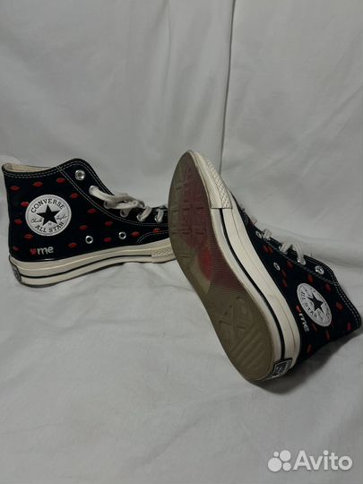 Кеды converse высокие черные