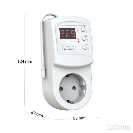 Терморегулятор В розетку terneo RZ