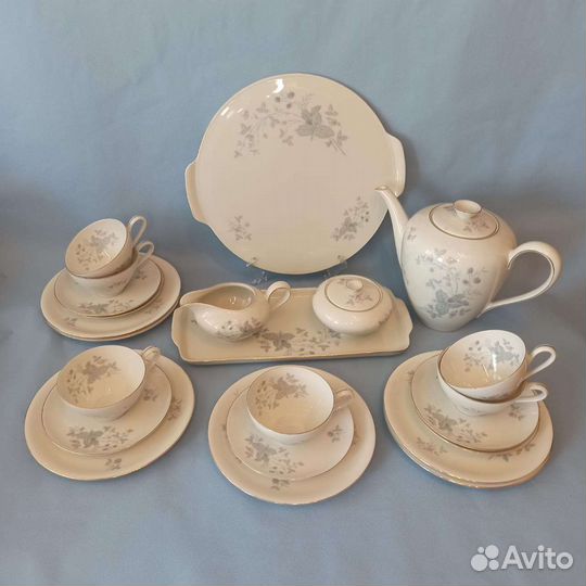 Антикварный немецкий фарфор KPM Krister