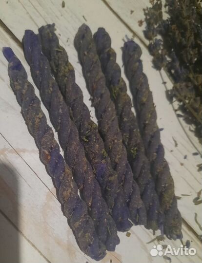 Набор свечи лаванда скрутки очищение