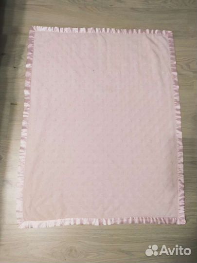 Детские одеяла 3шт (на выписку,крещение,для дома)
