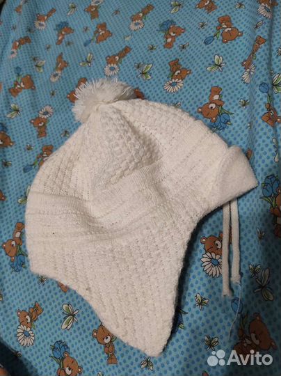 Детские шапочки для мальчика (40-42р)
