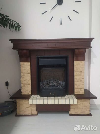 Продам электрический камин б/у