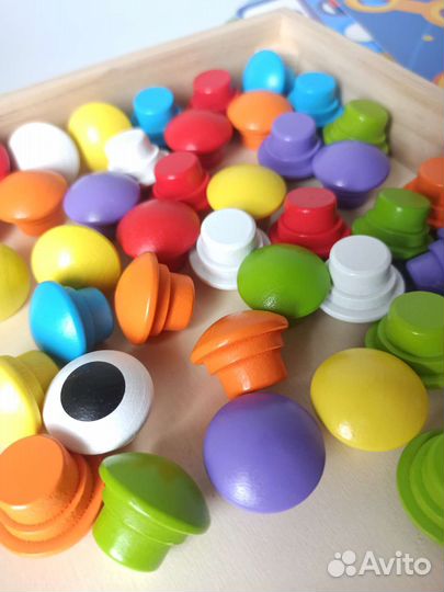 Развивающие игрушки Мозаика