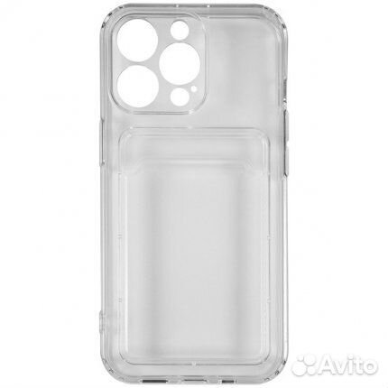 Чехол силиконовый с картхолдером iPhone 14 Pro Max