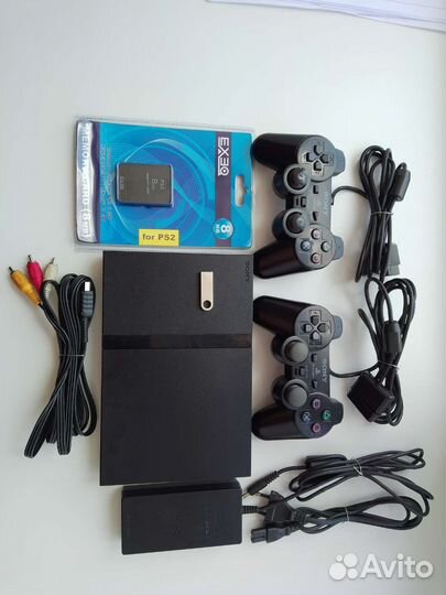 Sony PlayStation 2, PS2 + 16 игр