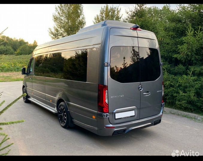 Задний бампер sport на Mercedes Sprinter w907