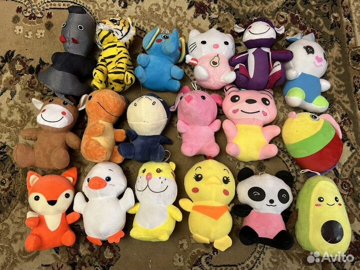 Мягкие игрушки пакетом