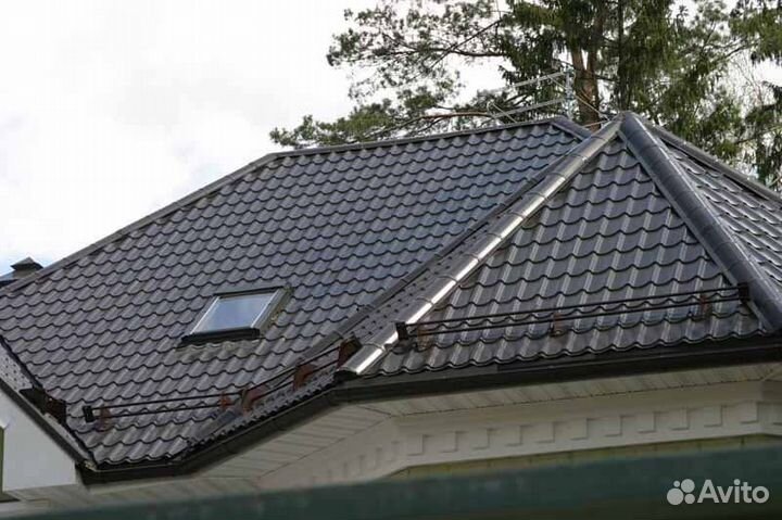 Заглушка конусная на полукруглый конек