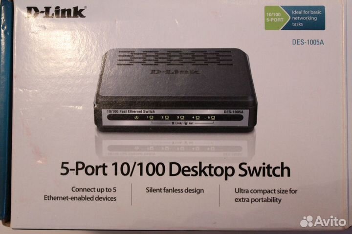 Роутер D-Link DES-1005A
