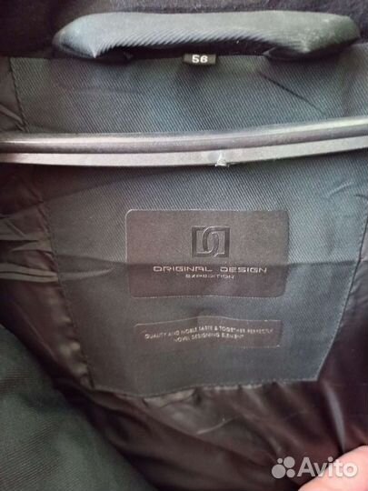 Мужская зимняя куртка 56 размер