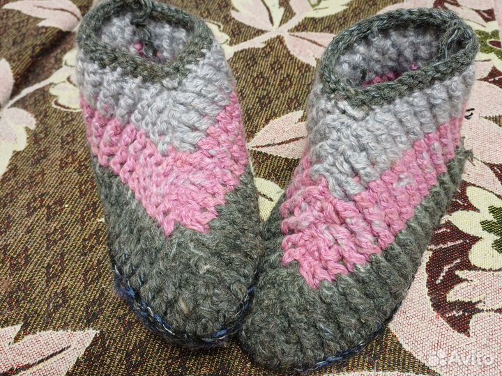 Вязаная обувь