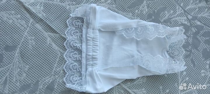 Крестильный набор с косынкой новый рост 74