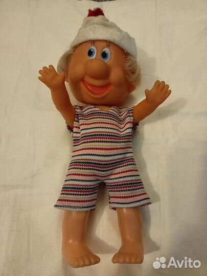 Кукла - пупс ГДР резиновый