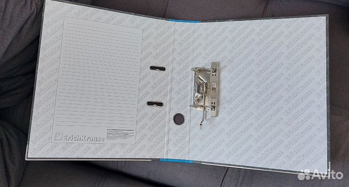 Папки регистраторы, с файлами и на зажимах 12 штук