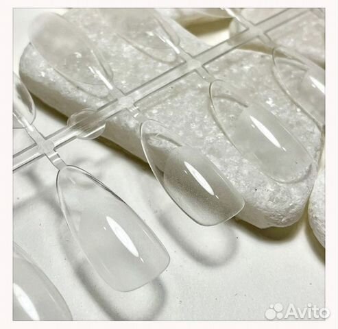 Гелевые типсы для наращивания, 240 шт/уп