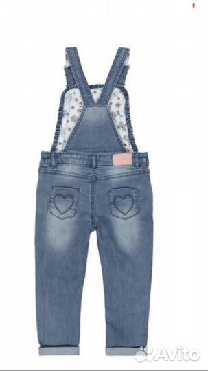 Комбинезон джинсовый для девочки