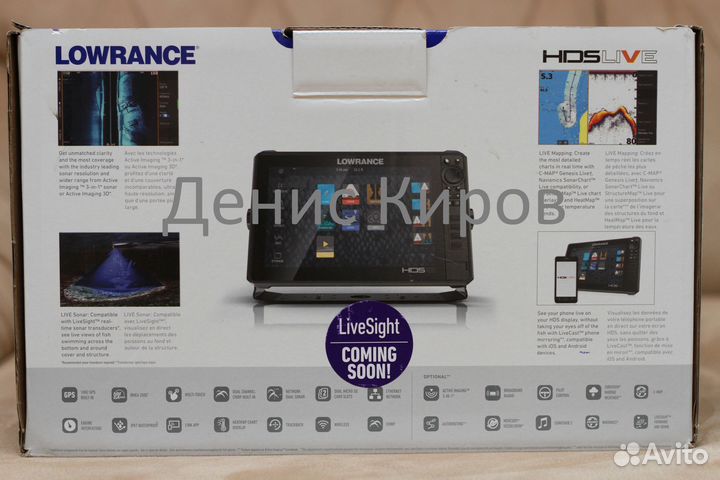 Lowrance HDS 12 Live RUS с Actvive Imaging