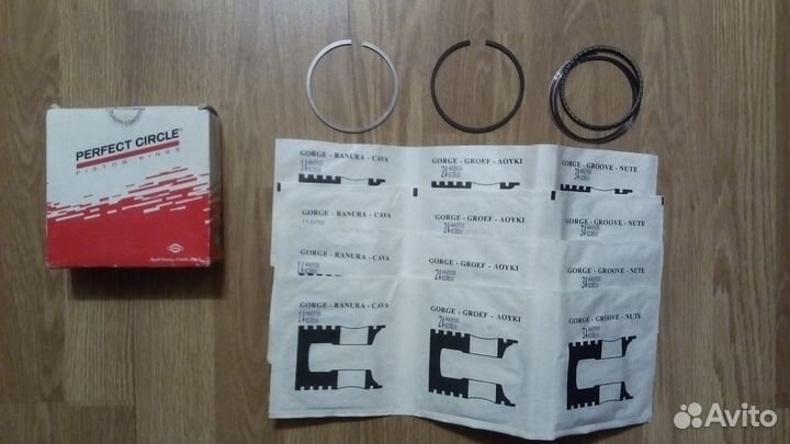 Поршневые кольца Renault R18-R20-Trafic 1.647 79мм