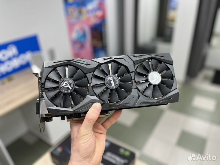 Топовая Rog Strix Gtx 1070 8GB (Скупка/Трейд-Ин)