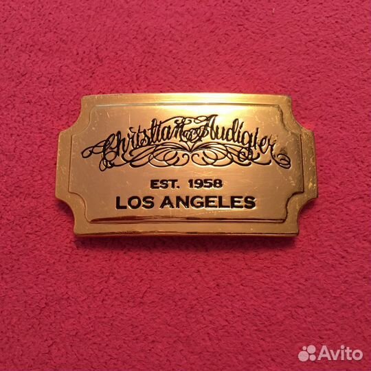 Christian audigier ed hardy ремень бляха