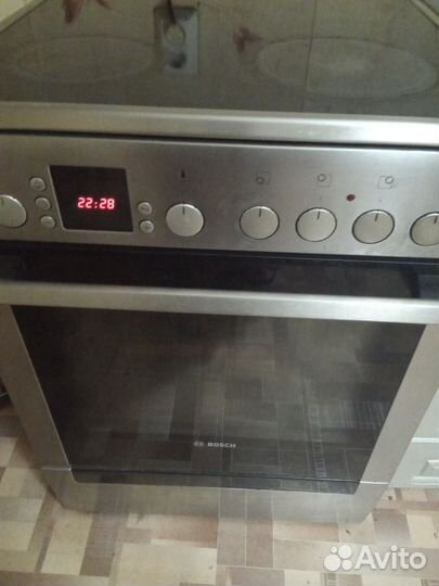 Плита электрическая стеклокерамики bosch
