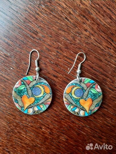 Серьги бижутерия