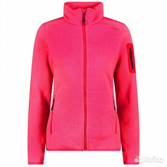 Кофта женская CMP woman jacket sangria (Малиновый)