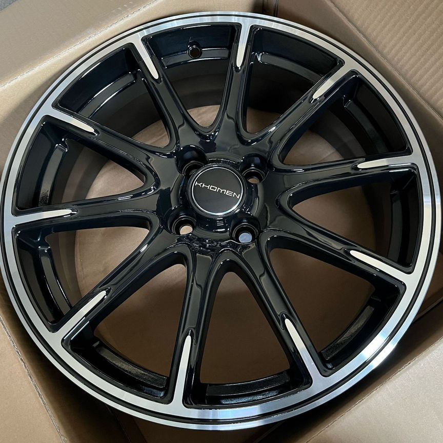 Литые диски Khomen Wheels 6.5×R17 4×98