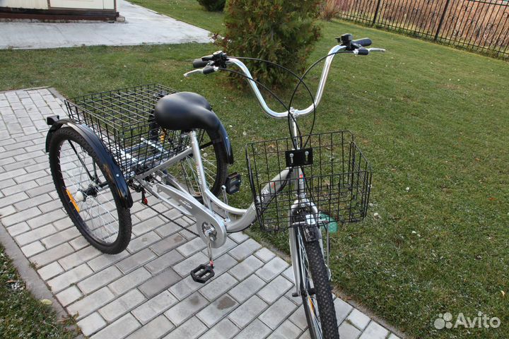 Универсальный трехколесный велосипед для взрослых