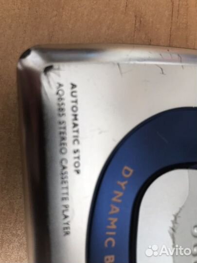 Неисправный кассетный плеер с радио philips AQ6585