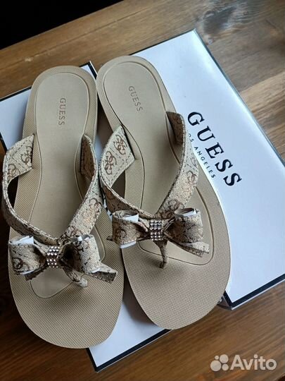 Шлепки вьетнамки guess оригинал