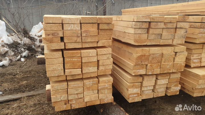 Доска кедр 55*150*6000 сухая