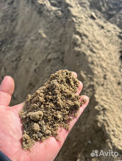 Песок щебень